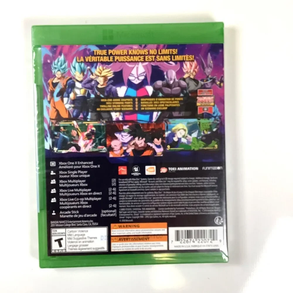SEALED Dragon Ball FighterZ Microsoft Xbox One, 2018 Brand New